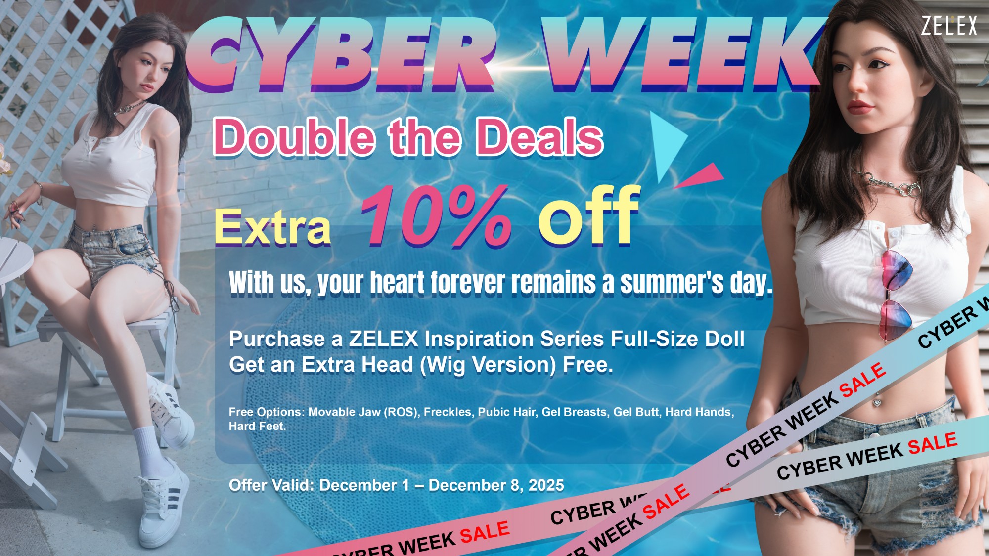 ZELEX Cyber Week promotion